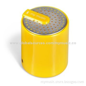 High-quality Bluetooth Speaker with Talking Function, Sized 43 x 50mm, 400mAh Capacity